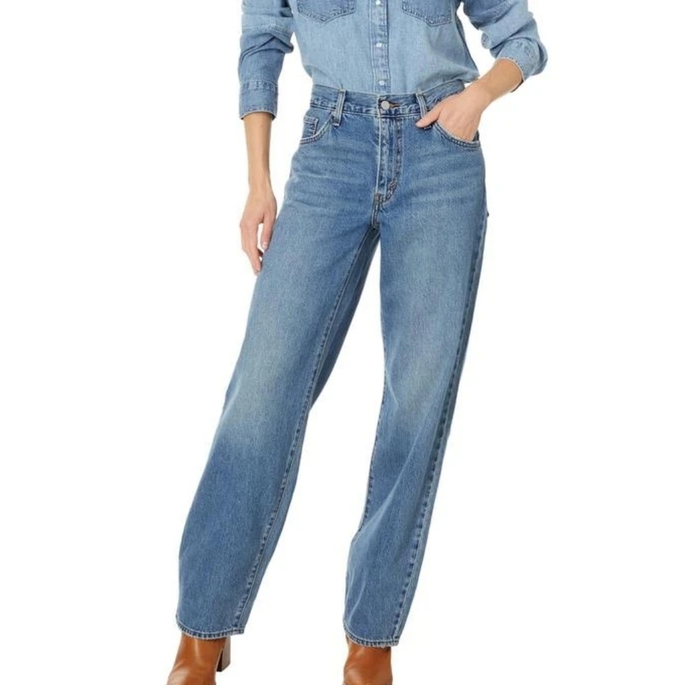 Levi's Baggy Dad Jeans Metaphor Mix Sz 26 Nwt - Picture 4 of 16